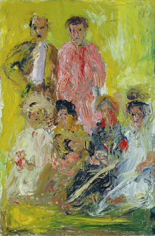 Richard Gerstl  Gruppenbild mit Schönberg, 1908 Öl auf Leinwand 169 x 110 cm Kunsthaus Zug, Stiftung Sammlung Kamm  Richard Gerstl